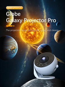 Projecteur LED Nébuleuse Galaxie OEM/ODM, 13 Motifs, Mise au Point Réglable, Projection d'Étoiles Claire, Lampe de <span class=keywords><strong>Chevet</strong></span> Moderne <span class=keywords><strong>Blanc</strong></span>/Noir - Product Image 2