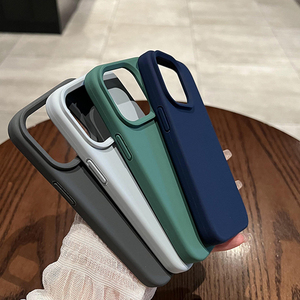 Custom LOGO Mutil colori <span class=keywords><strong>Cover</strong></span> per telefono cellulare iPhone custodie in <span class=keywords><strong>Silicone</strong></span> per <span class=keywords><strong>Apple</strong></span> iPhone custodia in <span class=keywords><strong>Silicone</strong></span> 12 13 14 15 Pro Max - Product Image 4