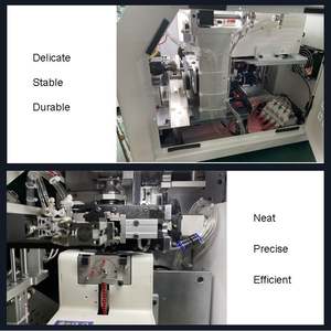 Terminal de virola tipo E terminal arnés de cable de alambre pelado máquina prensadora de torsión - Product Image 4