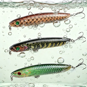 Esca rigida artificiale in plastica che affonda matita 9.6cm/18.1g Ultra lunga lancio ami da <span class=keywords><strong>pesca</strong></span> bionici per basso pesce persico carpa - Product Image 1