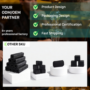 Carbone Naturale in Fette di Bambù HELIOCOAL per Shisha, Combustione Pulita e Inodore, per Tabacco da Narghilè Premium - Product Image 6