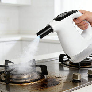 Nettoyeur Vapeur Portable Haute Température 1200W avec Réservoir d'Eau 501-700ml pour Climatiseur Domestique et Désinfection de Hotte de Cuisine - Product Image 4