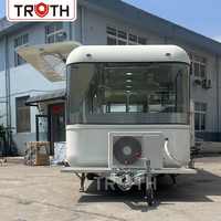 Remorque mobile de restauration rapide Truth pour burgers et gyros, entièrement équipée, homologuée DOT pour les États-Unis, avec cuisine
