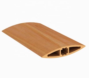 Tube creux en <span class=keywords><strong>bois</strong></span> composite WPC, billes de <span class=keywords><strong>bois</strong></span> de teck pour la décoration murale intérieure, cloison de séparation 120*60mm Chine - Product Image 5