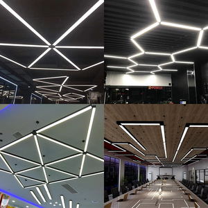Lampada Lineare LED, Lampadario LED per <span class=keywords><strong>Ufficio</strong></span>, Sistema di Illuminazione LED per Interni - Product Image 3