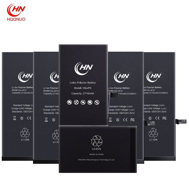 HQQNUO Factory Wholesale Rechargeable Lithium Battery Repair Mobile Phone Digital Batteries Cell Phone Battery Replacement