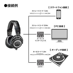 ชุดหูฟังเพลง HiFi พร้อมสายถอดได้หูฟังตรวจสอบในสตูดิโอ ATH-<span class=keywords><strong>M50X</strong></span> เว็บไซต์ช้อปปิ้งออนไลน์ของ Alibaba - Product Image 6