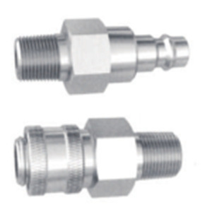 KCZH Type <b>Plug</b> In Hose Connector Zinc Alloy <b>Adapter</b> For Industrial Use - Product Image 3
