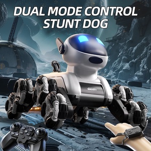 <span class=keywords><strong>Robot</strong></span> chien intelligent télécommandé DWI 2.4G 8WD avec détection gestuelle, voiture de cascade RC transformable, jouets pour enfants - Product Image 5