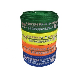 농업 관개 캔버스 덮여 소방 호스 파이프의 제조소 pu 라이닝 2 3 인치 50mm 65mm 가격 목록 - Product Image 2