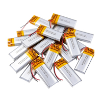 Harga Pabrik 501230 Pouch Cell Baterai Li-Poly 3.7 Volt 150mAh dengan Garansi 12 Bulan untuk Perangkat Pemantau GPS