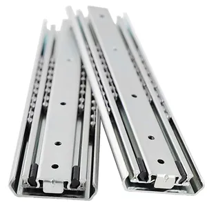 71mm Ball Bearing Drawer Slide Heavy Duty Drawer Slide Rails For Industrial Bedroom Furniture