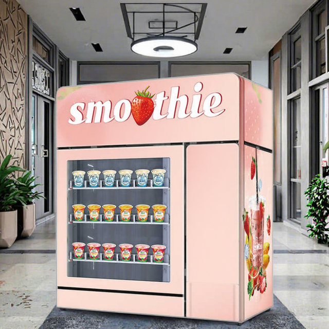 Customizable Fully Automatic Fruit Smoothie Vending Machine Global Export with SDK Function