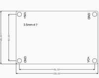 Module MPPT 80V100A DC-DC Alimentation bidirectionnelle haute puissance 2000W Entrée 12-56V/24-72V 100A Sortie Efficacité Montage sur carte