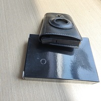 Dompet Pria Kulit PU Pintar Anti Maling RFID Blocking Tipis Pendek Minimalis dengan Kantong Koin dan Lapisan Poliester