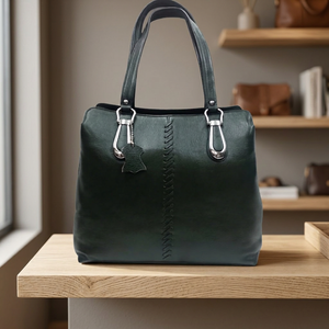Sac bandoulière décontracté en cuir de vache, de veau et de mouton, de luxe, de haute qualité, écologique, imperméable, grande capacité, souple, avec fermeture éclair - Product Image 1