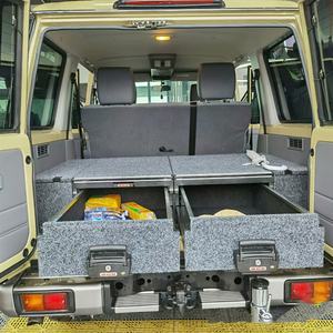 Tiroir VRD4X4 pour 4x4 LC71 LC76 LC78 Accessoires Tiroir de chargement Rouleau de sol Intérieur Tout-terrain Coulissant Modulaire Double tiroir - Product Image 5