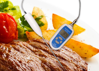 Thermomètre numérique portable de haute précision IP68 CE ROHS, thermomètre numérique de laboratoire industriel, capteur de température, 3 ans LDT-3305