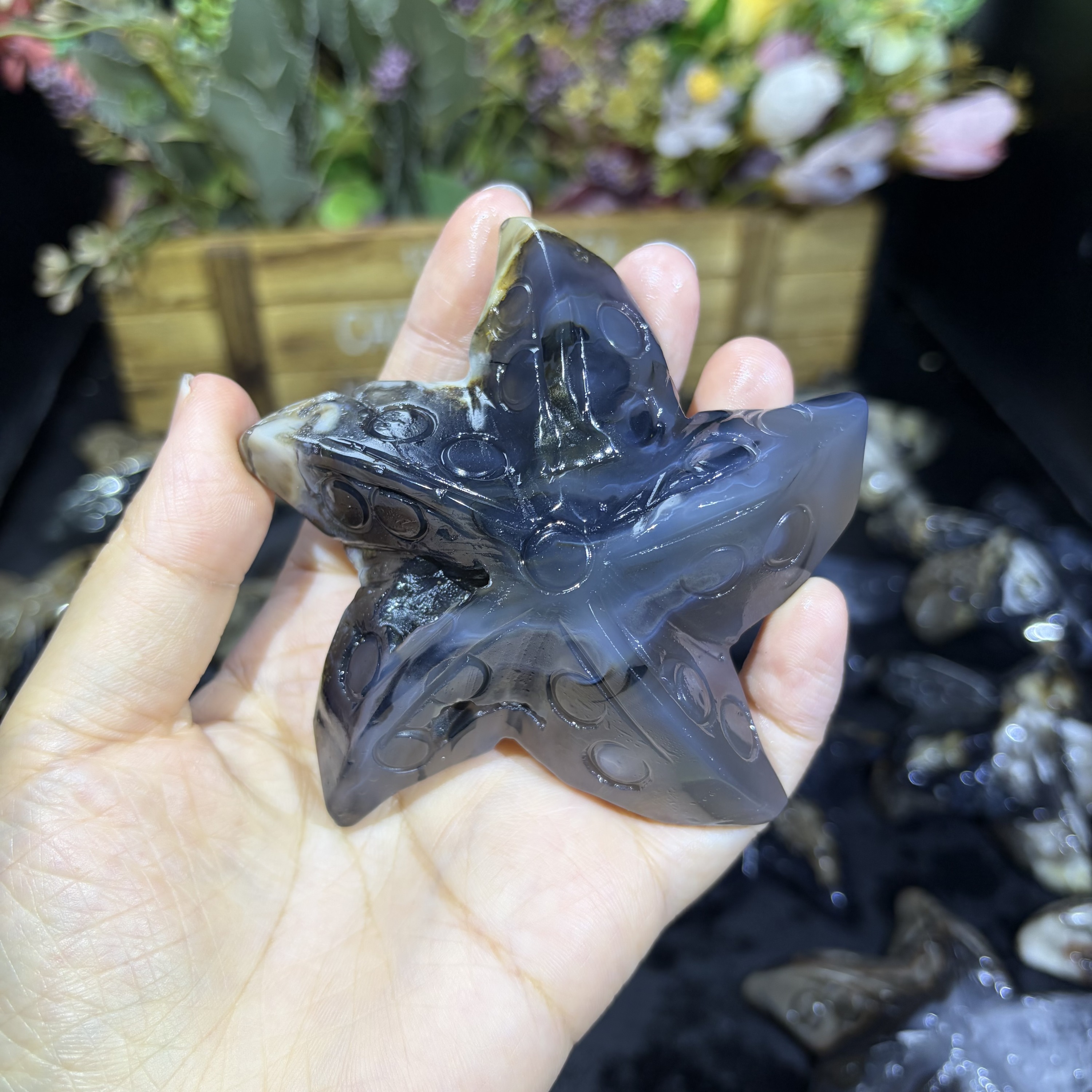 agate fluorescente