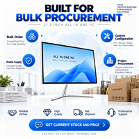 21,5 inch All-in-One pc desktopcomputer Intel Core i5 8GB 16GB RAM 256GB 512GB SSD Groothandel Kantoor AIO pc