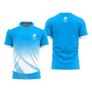 <span class=keywords><strong>T</strong></span>-<span class=keywords><strong>Shirt</strong></span> Unisex da Corsa in Poliestere Stampato ad Alta Percentuale, Traspirante, ad Asciugatura Rapida, Anti-UV, con Chiusura a Bottoni per Auto e Moto - Product Image 6