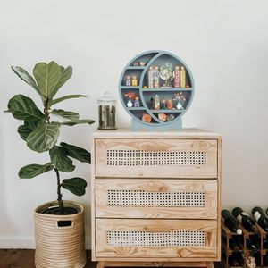 Supporto per luna di cristallo con staffa per la decorazione della stanza dell'home office - Product Image 5