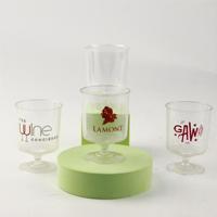Gobelet miniature en plastique personnalisé de 2 oz (60 ml) avec logo pour la vodka, la bière, le whisky, les liqueurs, gobelet à boire