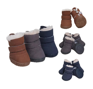 <span class=keywords><strong>Bottes</strong></span> de neige <span class=keywords><strong>pour</strong></span> <span class=keywords><strong>chien</strong></span> en caoutchouc, chaudes, respirantes, mignonnes, douces, confortables, imperméables et écologiques, <span class=keywords><strong>pour</strong></span> toutes les saisons - Product Image 6