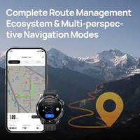 Reloj Inteligente Mibro Watch GS Pro 2 con GPS, Android, AMOLED, Monitor de Actividad Física y Sueño, Brújula, Contesta Llamadas, Calendario, Silicona, Resistente al Agua 5ATM