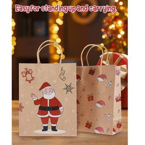 Kraft Paper Gift <b>Bag</b> for Children for Christmas Candy Packaging Party Favors-Use for Clothing Shoes Socks <b>Fur</b> - Product Image 3