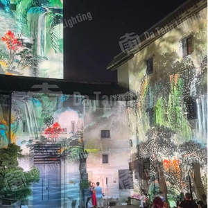 Outdoor LCD Holographic Projection System for Building Facade Landscape Display with High Brightness Weather Resistant Design - Product Image 3