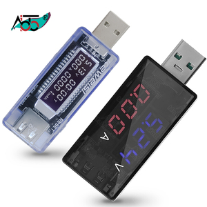 Testeur de tension et de courant USB numérique pour téléphone portable, tablette, ordinateur portable, <span class=keywords><strong>PC</strong></span>, batterie externe, test de port USB électronique - Product Image 1
