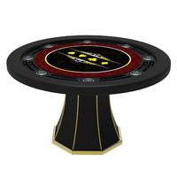 YH 48 pouces Texas Hold Em Poker Table Casino Home Games Gambling Mesas De Juegos Private Poker Room Equipment