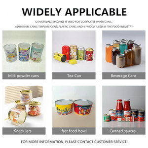 Gran oferta, máquina selladora automática eléctrica de tapas de latas de café para papel/aluminio/latas, incluido vidrio para uso doméstico - Product Image 4