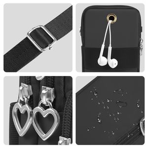 กระเป๋าใส่โทรศัพท์ขนาด<span class=keywords><strong>เ</strong></span>ล็กของ haweel มีซิปแนวตั้งกระเป๋าใส่โทรศัพท์มือถือกระเป๋าสตางค์กระ<span class=keywords><strong>เ</strong></span>ป๋าคาดลำตัวสำหรับโทรศัพท์ - Product Image 2