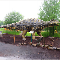 Modèles de dinosaures animatroniques grandeur nature Jurassic Park Animatronics pour parc d'attractions