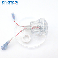 Luces Puntuales Direccionables de Alta Luminosidad de 57 mm y 18 LED, IP67, RGB, DC24V, Controladas por WiFi, de Doble Cara, para Atracciones de Parques de Diversiones
