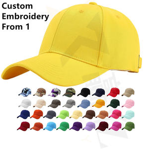 Gorra de béisbol Fábrica Línea de metal Estéreo Bordado Gorra de béisbol simple Cross Bend Gorra de béisbol - Product Image 1