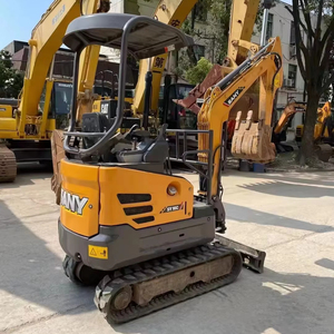 Mini-excavatrice sur chenilles Sany SY16C 90 % neuve avec pompe et roulement de haute qualité, modèle 2020, 1,8 tonne, à vendre - Product Image 2