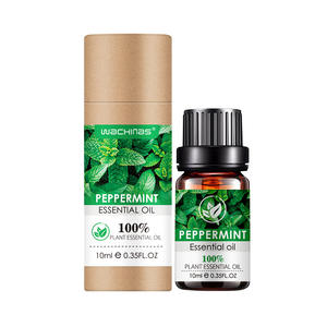 Huiles essentielles de menthe poivrée pure 10ml personnalisées par OEM organiques pour l'aromathérapie faciale et corporelle - Product Image 6