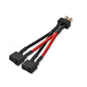 Cable Conector Tipo T Negro Macho-Hembra para Batería RC, Cable de Alimentación para Coche de Control Remoto - Product Image 5