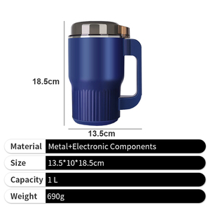Moulin à <span class=keywords><strong>grains</strong></span> électrique en gros 1L Home Portable <span class=keywords><strong>Expresso</strong></span> Coffee Cup Grinder <span class=keywords><strong>Machine</strong></span> pour les entreprises - Product Image 4