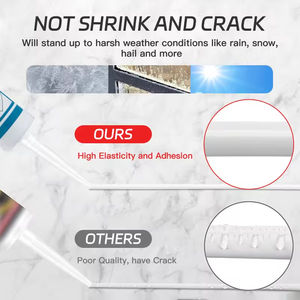 PINSU-KB - Sellador de Silicona Neutro Resistente al Moho para Cocina y Baño, para Fregaderos, Inodoros, Techos, Impermeabilizante - Product Image 5