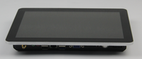 Monitor Sentuh Vga 10 Inci Metal Black 1920*1200P dengan Input Dc 12v Panel Layar Sentuh Pc Industri