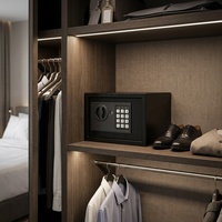 JBElectronic Safe Kompakter Digitaler Tresor mit Tastatur, Diebstahlsicher, Stahlkonstruktion für Zuhause, Büro & Geschäft, Aufbewahrung von Wertsachen