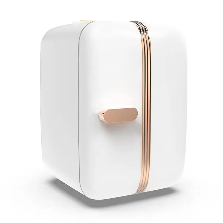 Mini Cooler Thermo elektrische tragbare eintürige persönliche Schönheit Hautpflege Make-up Kosmetik Mini Kühlschrank Kühlschrank und Wärmer