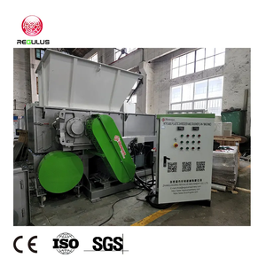 PVC Ống tái chế máy tự động PE bảng PP Bìa vỏ bọc băm nhỏ nghiền đội thiết bị Shredder và máy nghiền 2 trong 1 - Product Image 3