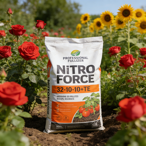 ปุ๋ยไนโตรฟอร์ซ 32-10-10+TENPK โพแทสเซียมสูง ละลายช้า ชนิดผง ละลายน้ำได้ 100% ความบริสุทธิ์ ยี่ห้อรุ่ยเชิง ขนาดใหญ่ - Product Image 6