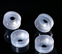 Lentille biconcave de haute précision en quartz de silice fondue, lentille sphérique négative doublement concave, taille personnalisée, revêtement antireflet