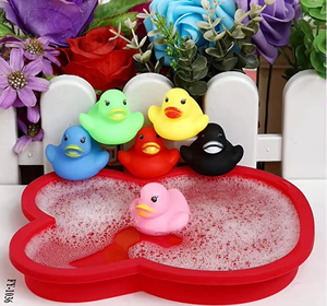 Venta <span class=keywords><strong>al</strong></span> por mayor de fábrica, <span class=keywords><strong>patos</strong></span> de baño de goma de plástico coloridos a bajo precio para uso en el baño, oferta promocional, familia de <span class=keywords><strong>patos</strong></span> de goma - Product Image 5
